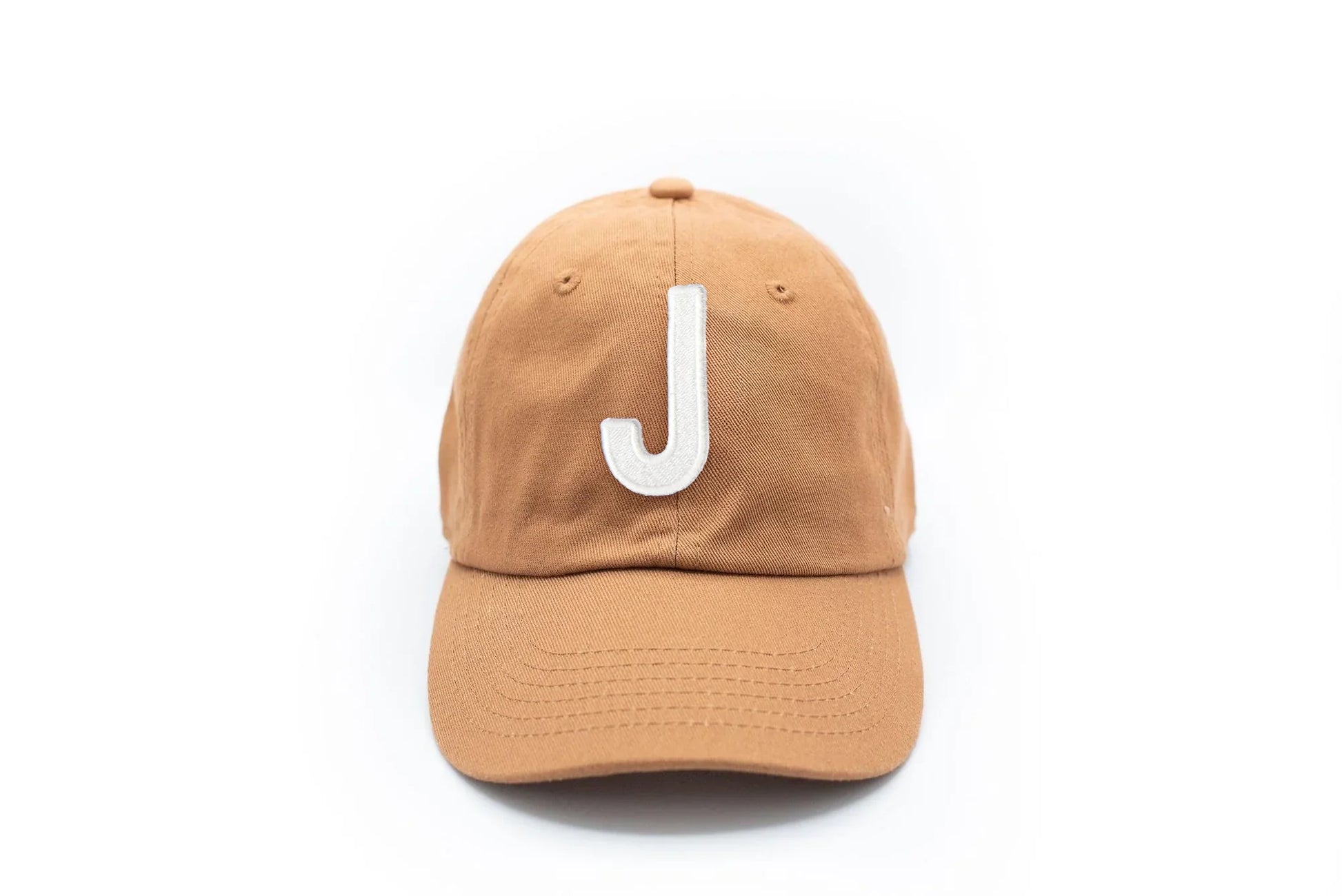 Terra Cotta Letter Baseball Hat - Heyday Goods