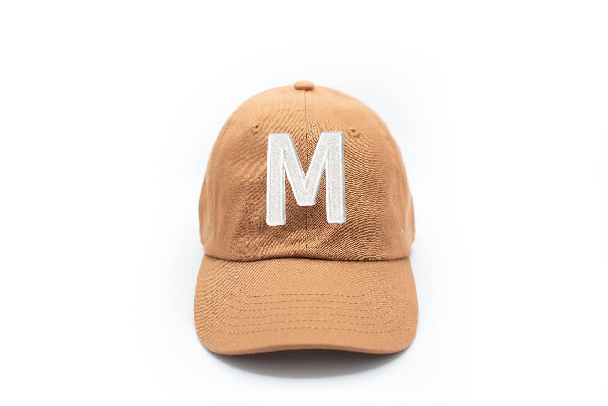 Terra Cotta Letter Baseball Hat - Heyday Goods