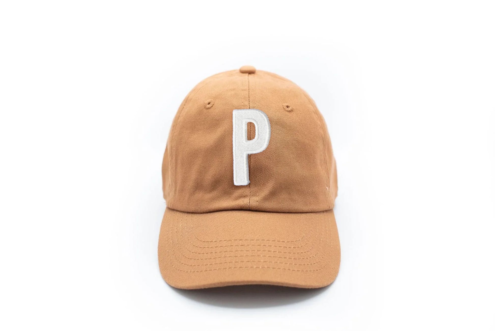 Terra Cotta Letter Baseball Hat - Heyday Goods