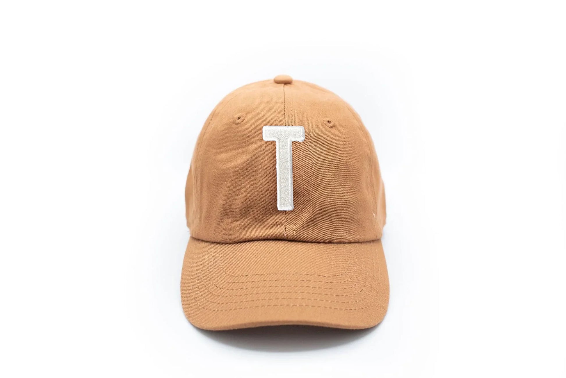 Terra Cotta Letter Baseball Hat - Heyday Goods