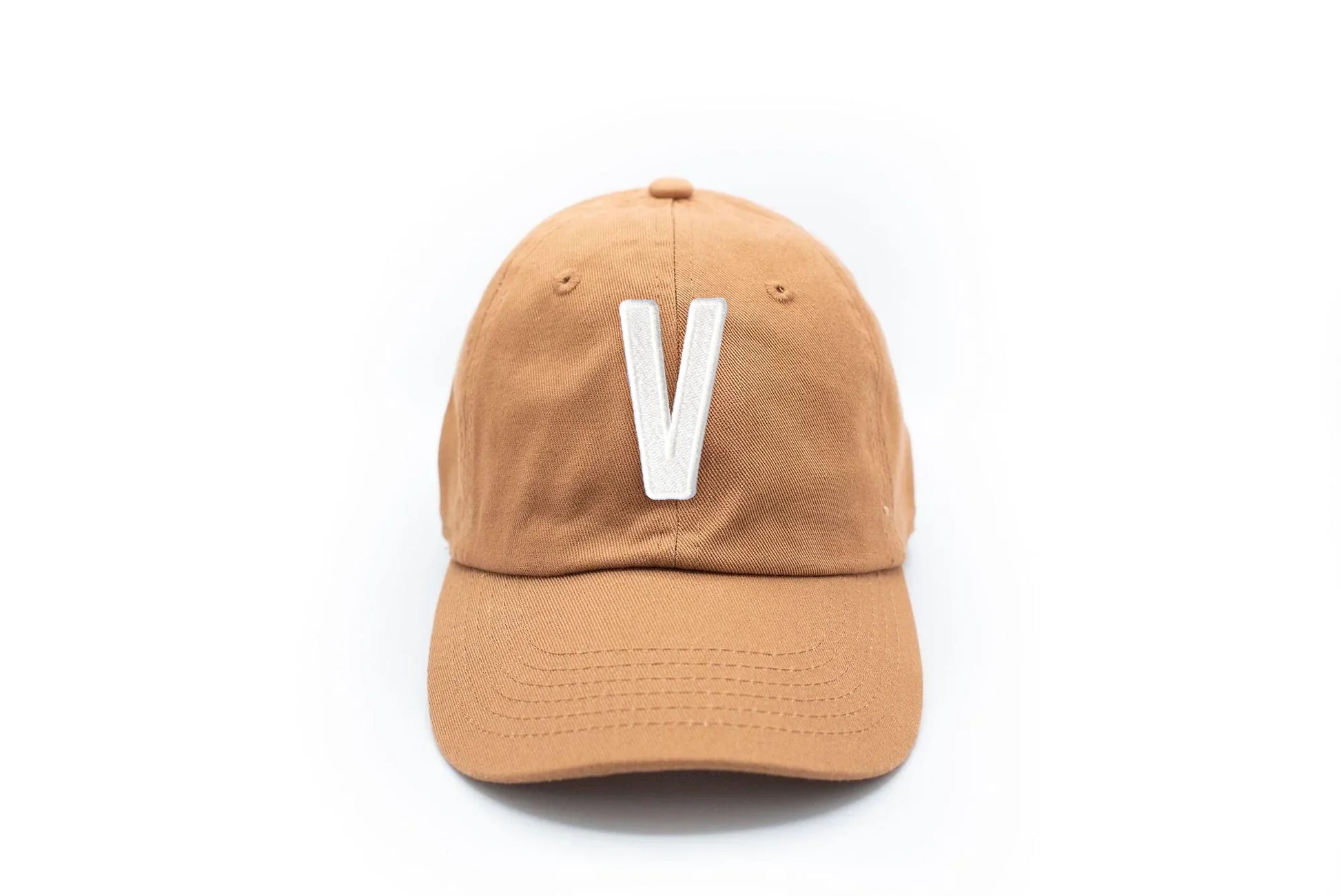 Terra Cotta Letter Baseball Hat - Heyday Goods