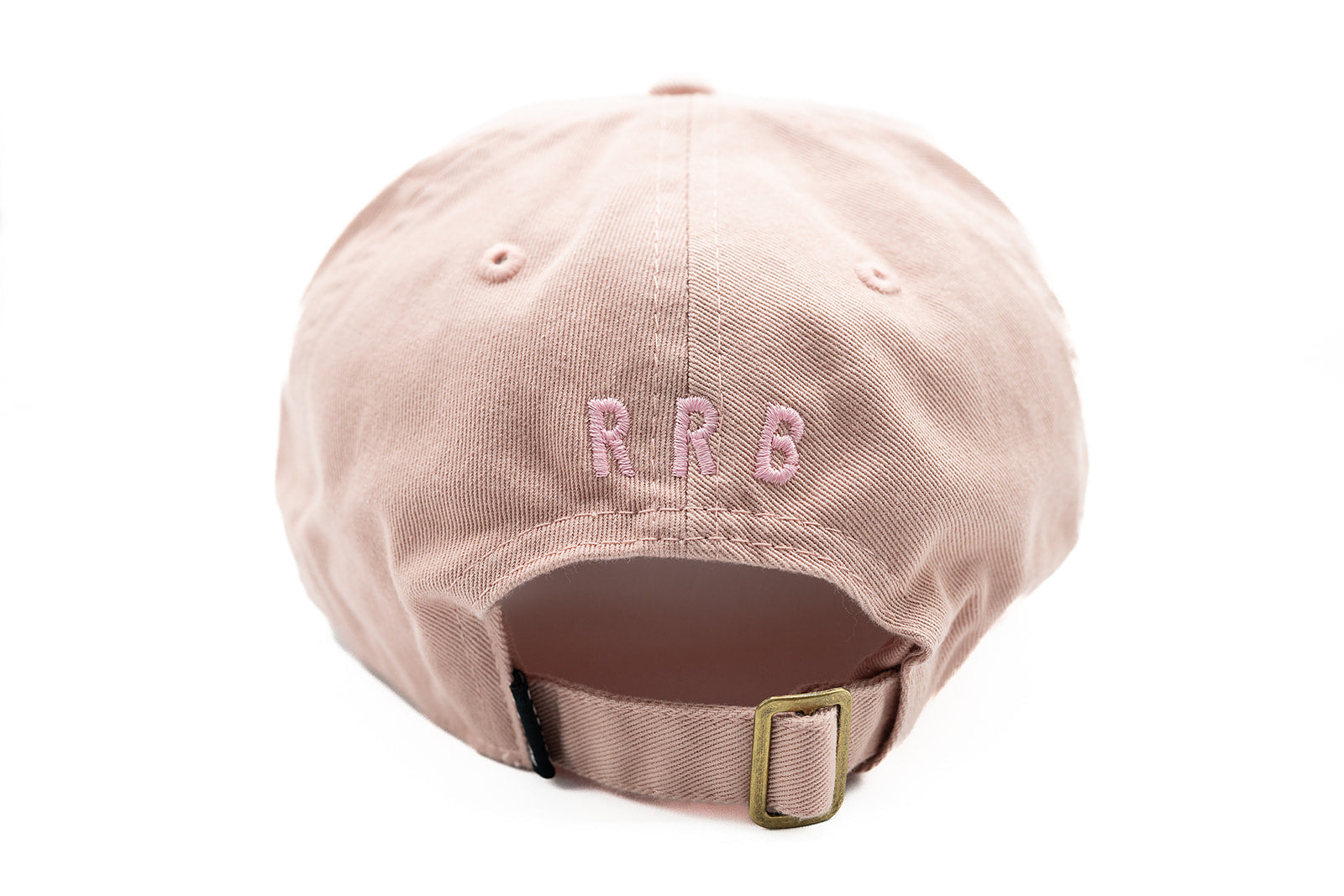 Dusty Rose Letter Baseball Hat - Heyday Goods