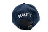 Navy Blue Letter Baseball Hat - Heyday Goods