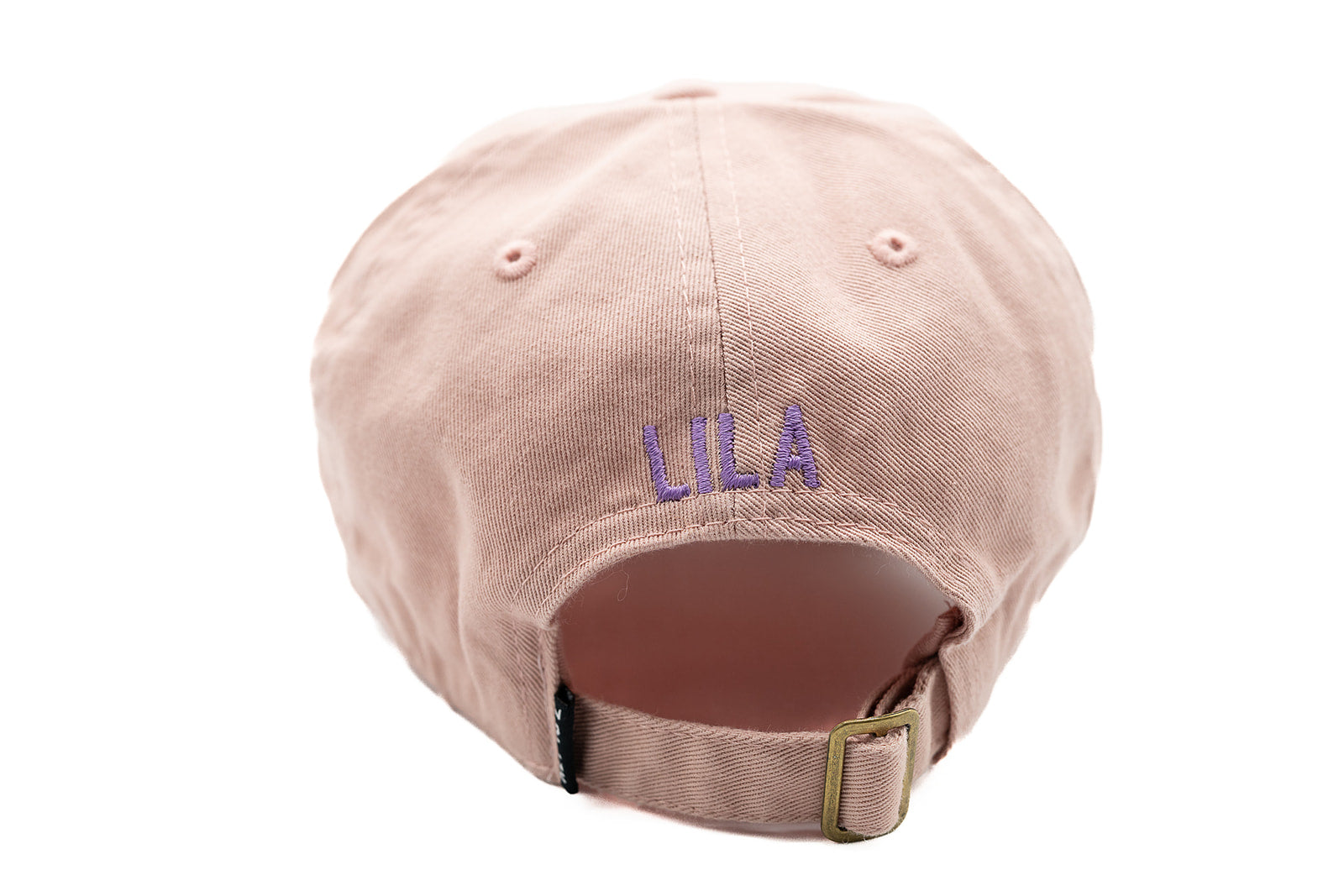 Dusty Rose Letter Baseball Hat - Heyday Goods