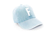 Denim Letter Baseball Hat - Heyday Goods