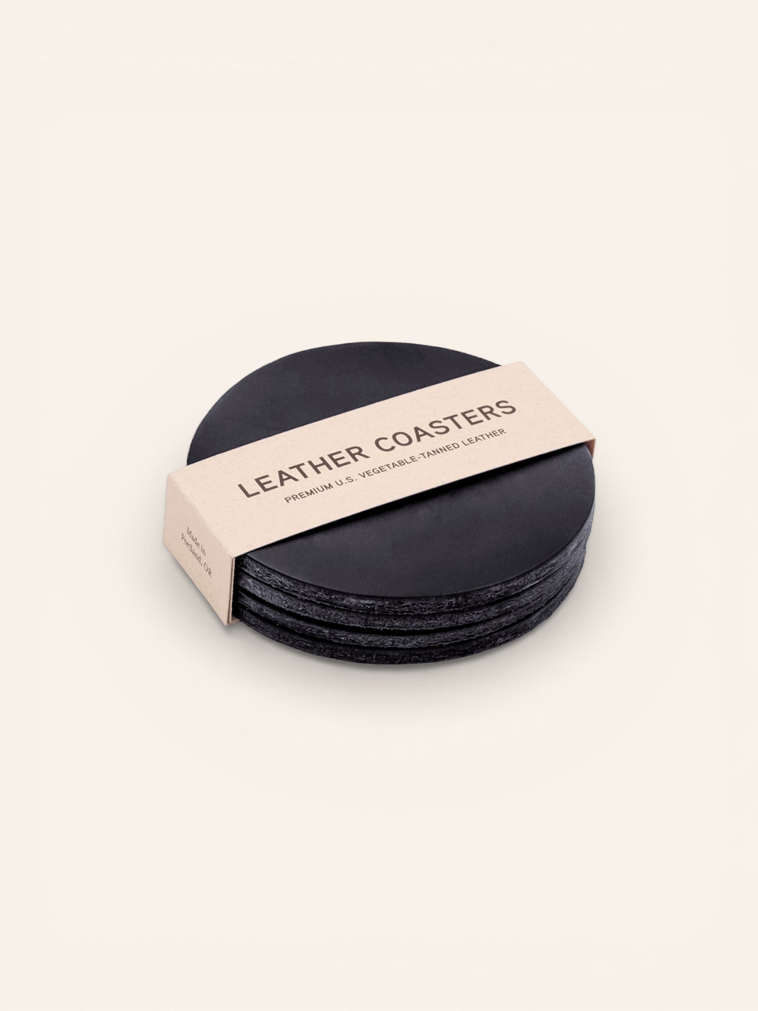 Premium Leather Coaster Set - Heyday Goods