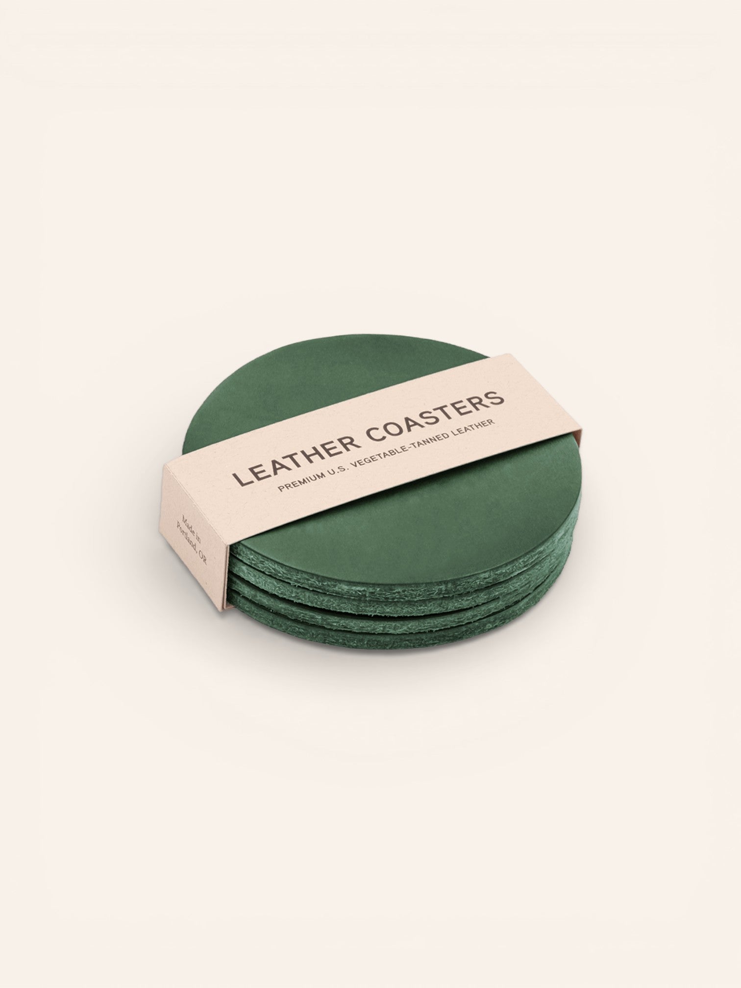 Premium Leather Coaster Set - Heyday Goods