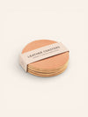 Premium Leather Coaster Set - Heyday Goods