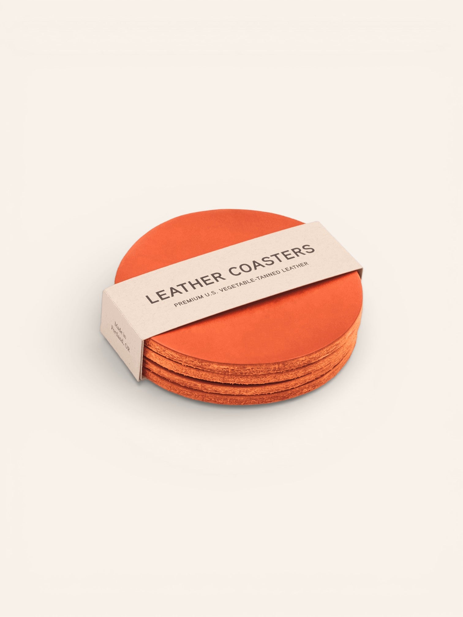 Premium Leather Coaster Set - Heyday Goods