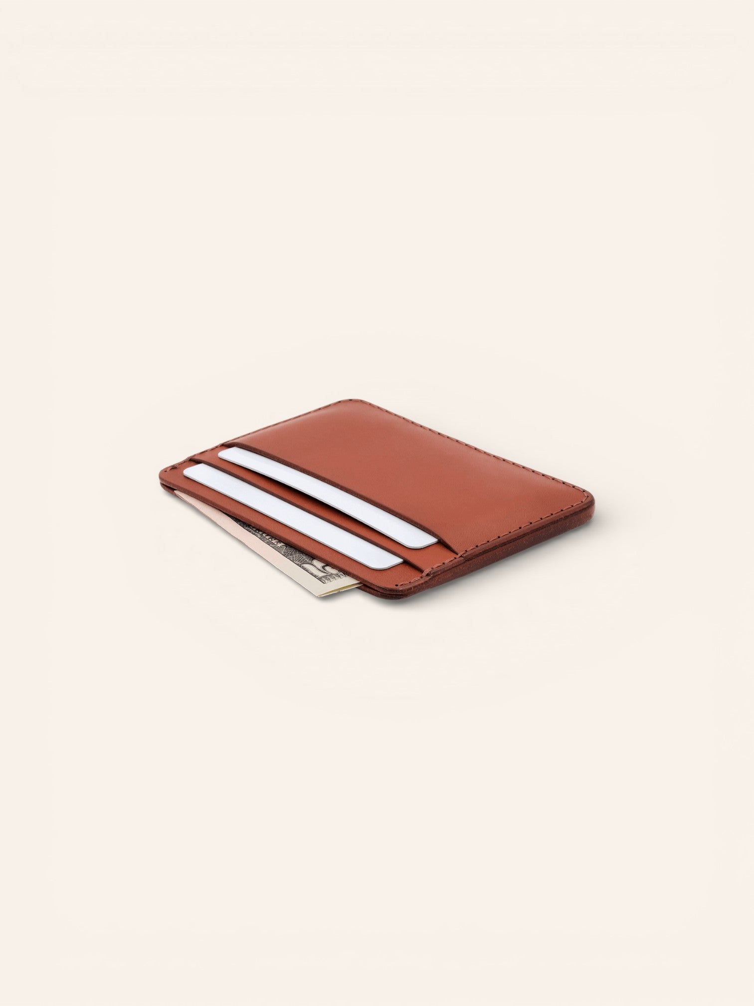 Slim Leather Half Wallet - Heyday Goods