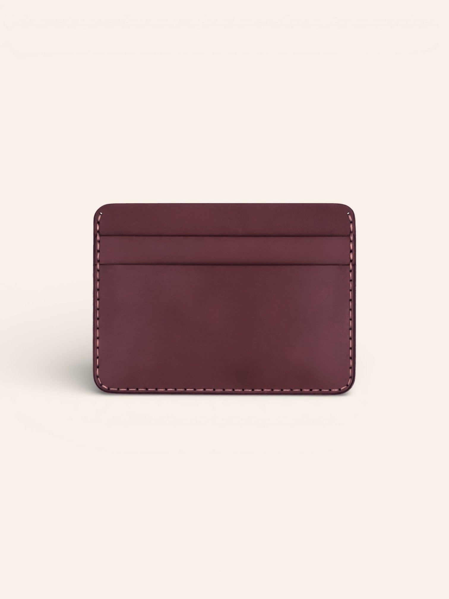 Slim Leather Half Wallet - Heyday Goods