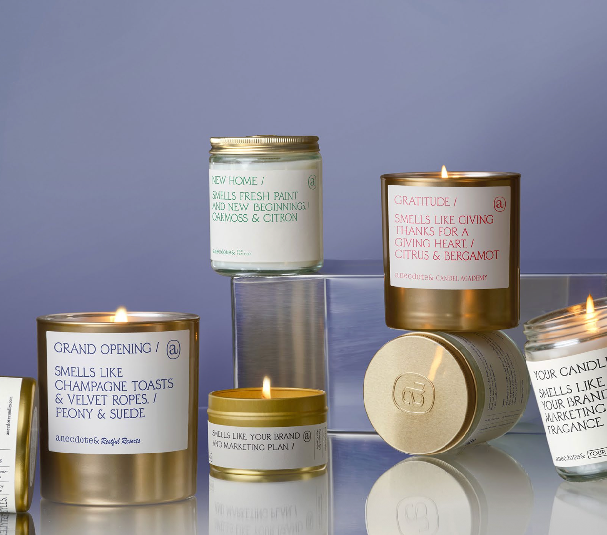Custom Candle in Glass Jar - Heyday Goods