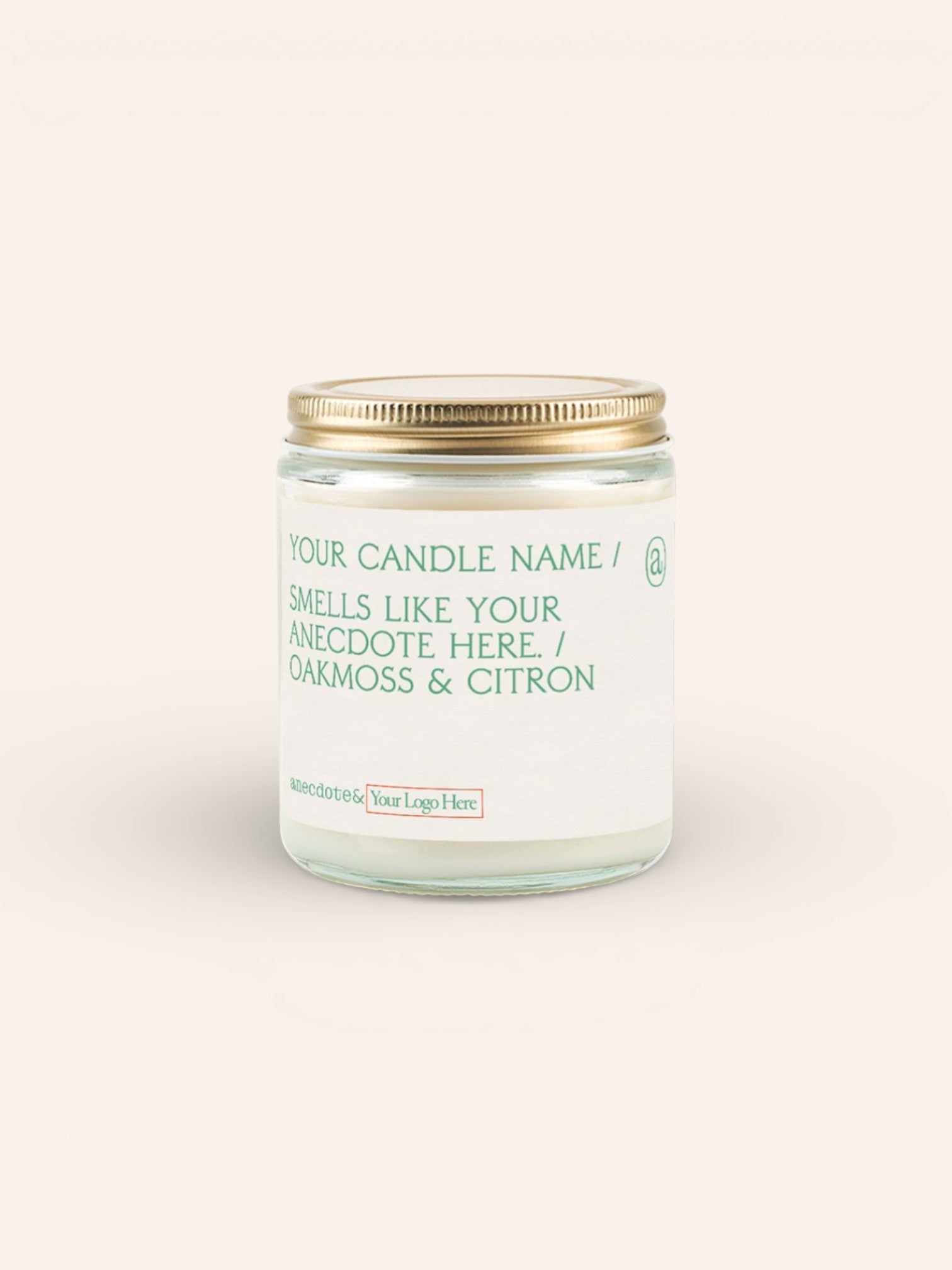Custom Candle in Glass Jar - Heyday Goods
