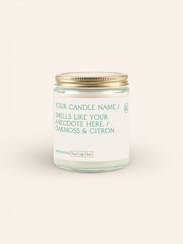 Custom Candle in Glass Jar - Heyday Goods