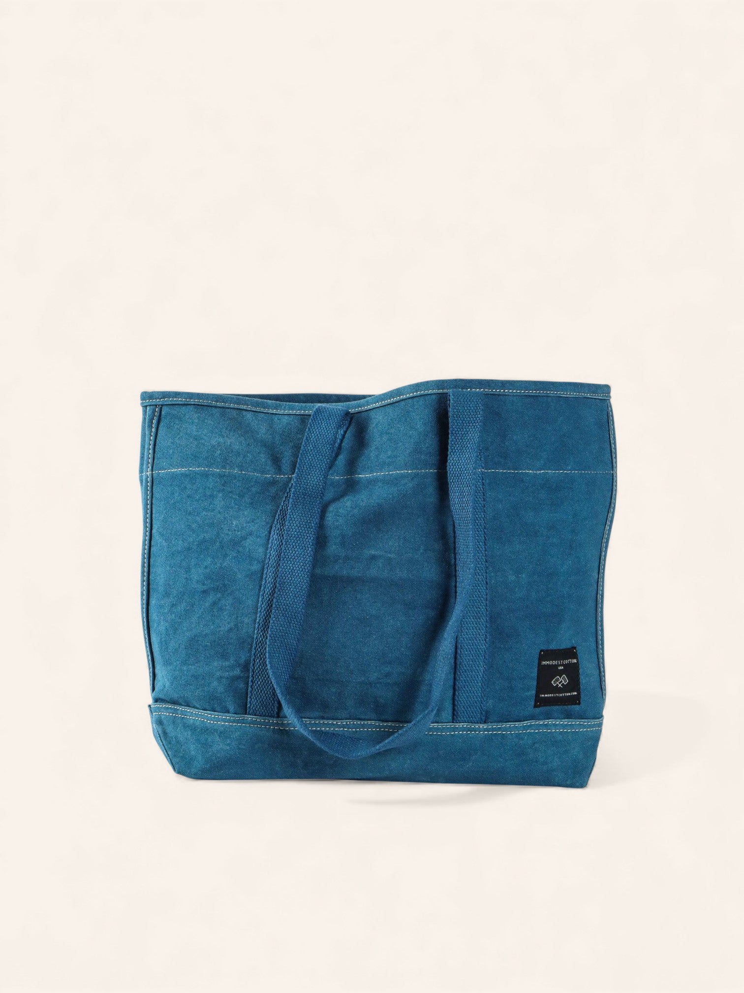 Small East West Tote | Indigo - Heyday Goods