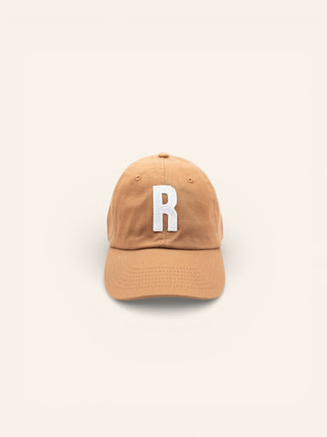 Terra Cotta Letter Baseball Hat - Heyday Goods