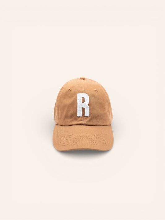 Terra Cotta Letter Baseball Hat - Heyday Goods