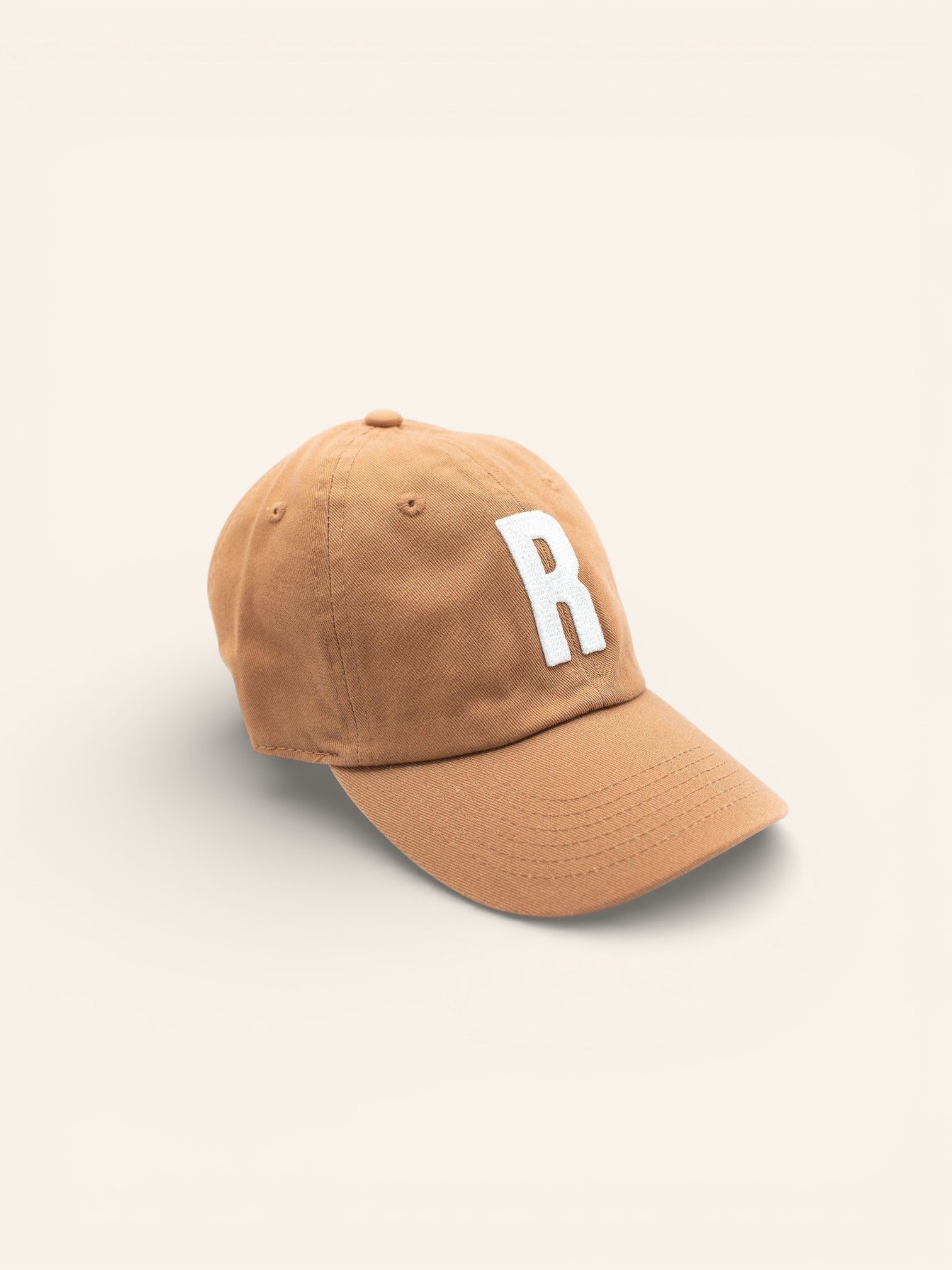 Terra Cotta Letter Baseball Hat - Heyday Goods