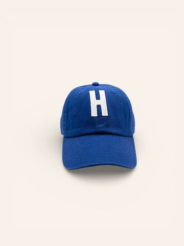 Royal Blue Letter Baseball Hat - Heyday Goods