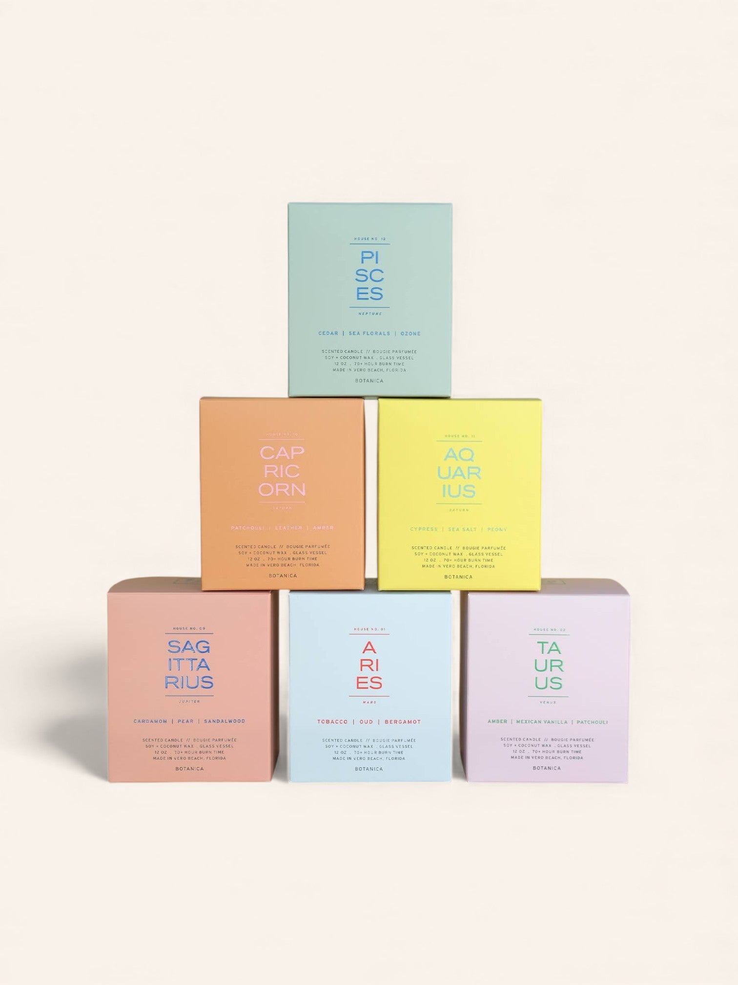 Zodiac Candle  | 12oz. - Heyday Goods