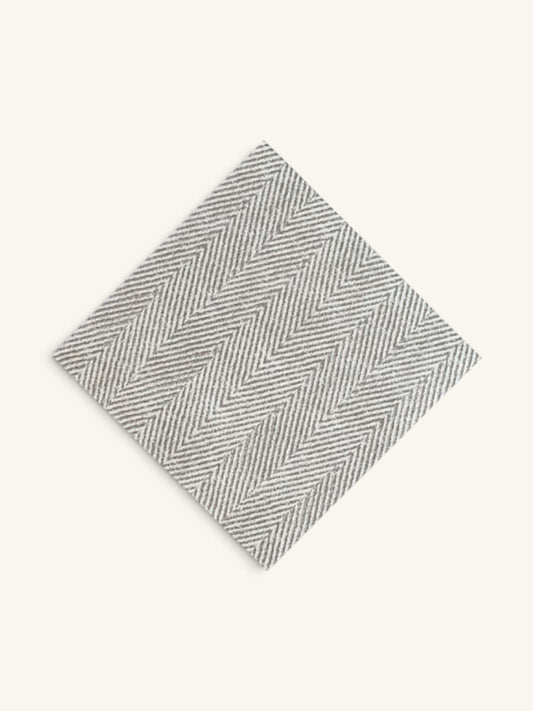 ELEGANCE COCKTAIL NAPKINS | HERRINGBONE