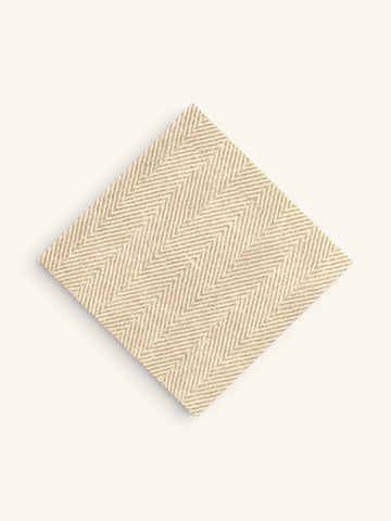 ELEGANCE COCKTAIL NAPKINS | HERRINGBONE
