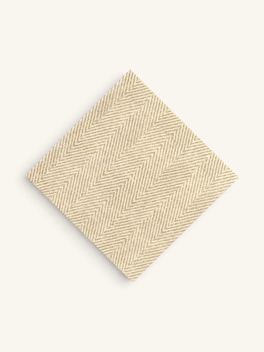 ELEGANCE COCKTAIL NAPKINS | HERRINGBONE
