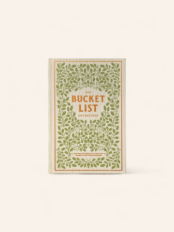 The Bucket List Adventure Journal |  A Guided Journal For Couples - Heyday Goods