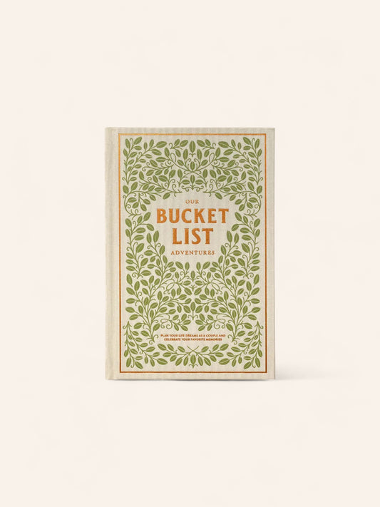 The Bucket List Adventure Journal |  A Guided Journal For Couples - Heyday Goods
