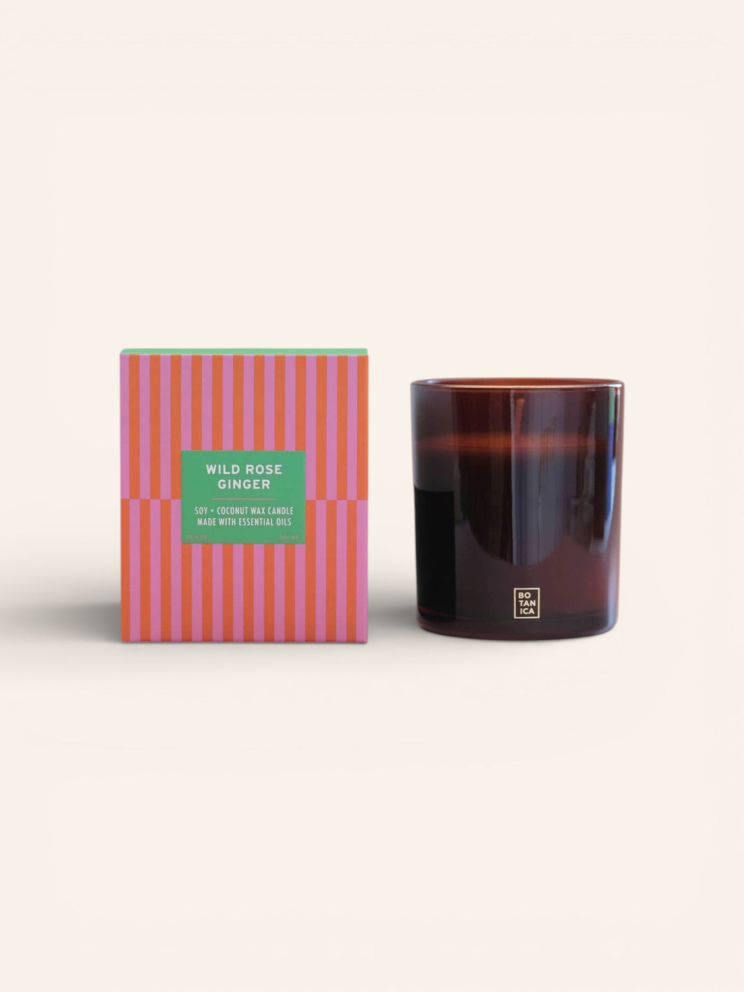 Botanica Essentials | Wild Rose + Ginger Candle - Heyday Goods