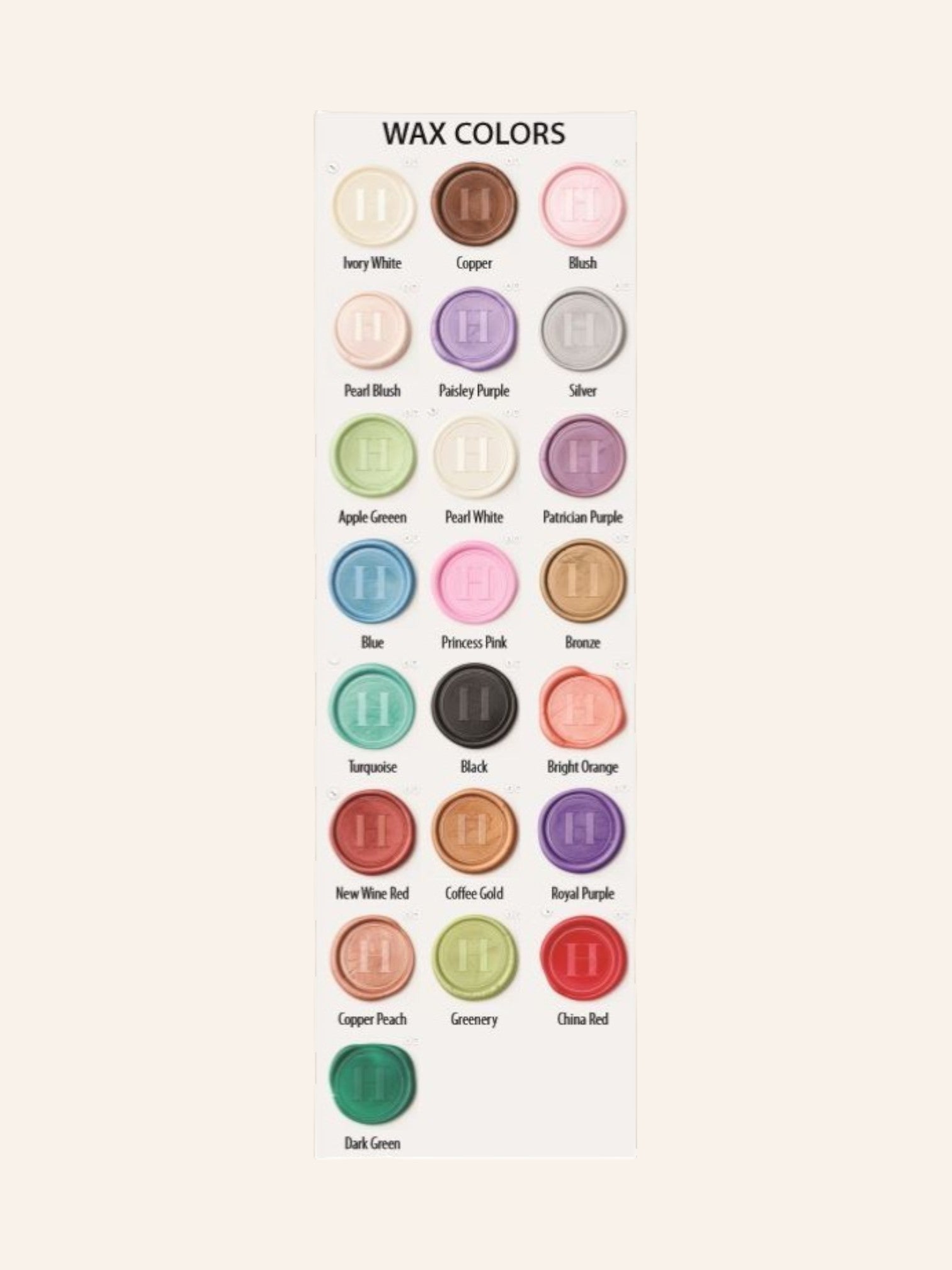 Wax Seal Stickers - Heyday Goods