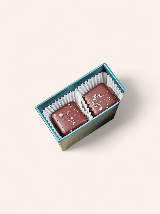 Markham & Fitz Sea Salt Caramels | 2 pc. Box - Heyday Goods