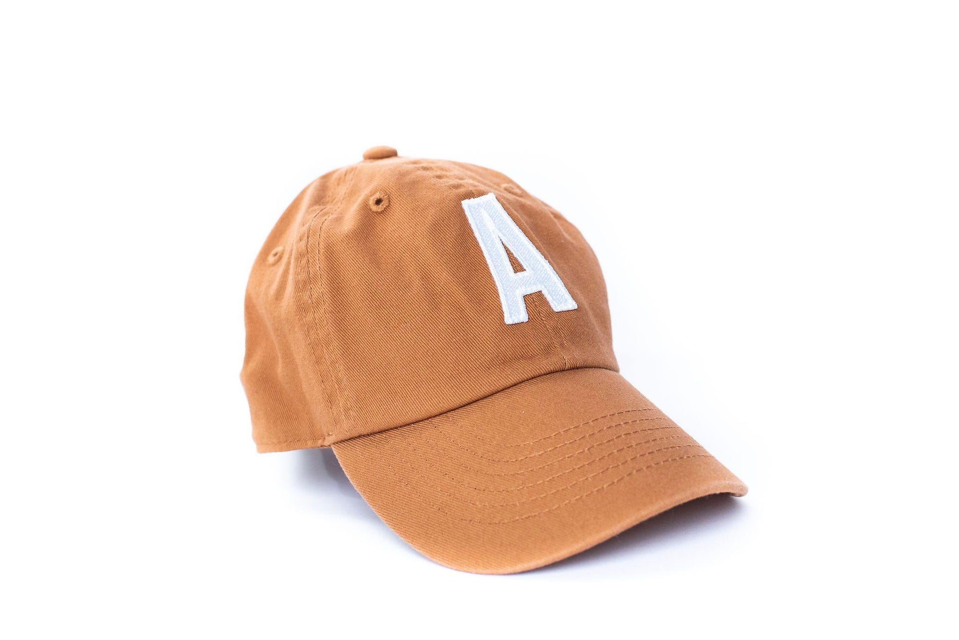 Terra Cotta Letter Baseball Hat - Heyday Goods
